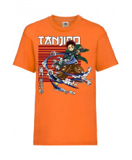 Детска тениска Manga & Anime Demon Slayer Tanjiro Kamado 01