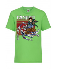 Детска тениска Manga & Anime Demon Slayer Tanjiro Kamado 01