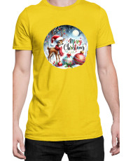 Мъжка Коледна Тениска Christmas ornament 18 Коледно Украшение