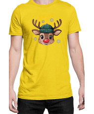 Мъжка Коледна Тениска Deer Boy Коледен Елен