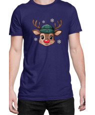 Мъжка Коледна Тениска Deer Boy Коледен Елен