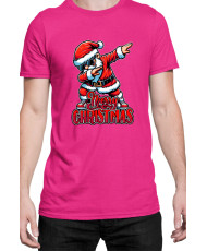 Мъжка Коледна Тениска Dabbing Santa Merry Christmas Танцуващ Дядо Коледа