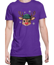 Мъжка Коледна Тениска Deer Boy Коледен Елен