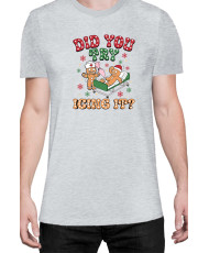 Мъжка Коледна Тениска Gingerbread Icing Джинджифилово Хлебче