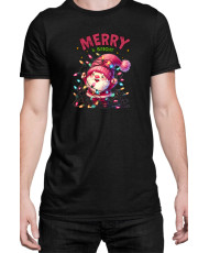 Мъжка Коледна Тениска Merry...
