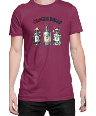 Мъжка Коледна Тениска Gingle Bells Джин гъл Белс