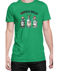 Мъжка Коледна Тениска Gingle Bells Джин гъл Белс