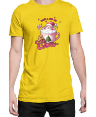 Мъжка Коледна Тениска Have A Cup Of Cheer