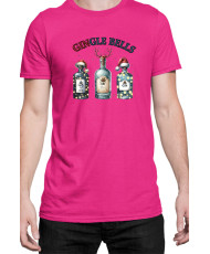 Мъжка Коледна Тениска Gingle Bells Джин гъл Белс
