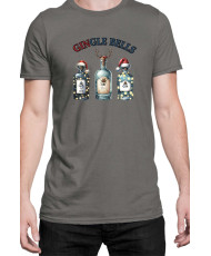 Мъжка Коледна Тениска Gingle Bells Джин гъл Белс