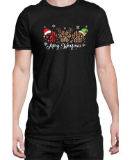 Мъжка Коледна Тениска Merry...