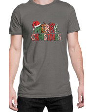 Мъжка Коледна Тениска Merry Christmas Retro Ретро Коледа