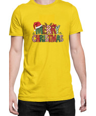 Мъжка Коледна Тениска Merry Christmas Retro Ретро Коледа