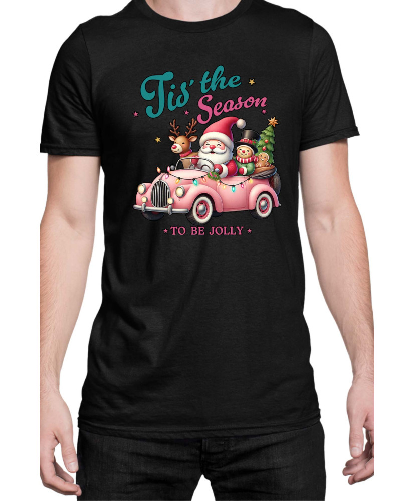 Мъжка Коледна Тениска This The Season To Be Jolly