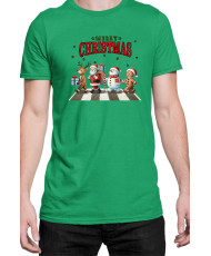 Мъжка Коледна Тениска Merry Christmas Весела Коледа