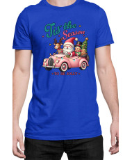 Мъжка Коледна Тениска This The Season To Be Jolly