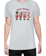 Мъжка Коледна Тениска What's Crackin