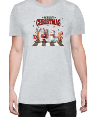 Мъжка Коледна Тениска Merry Christmas Весела Коледа