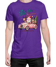 Мъжка Коледна Тениска This The Season To Be Jolly