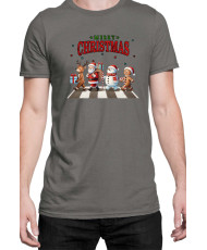 Мъжка Коледна Тениска Merry Christmas Весела Коледа