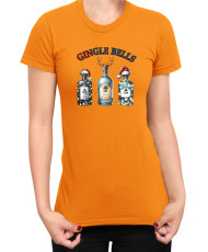 Дамска Коледна тениска Gingle Bells Джин гъл Белс