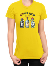 Дамска Коледна тениска Gingle Bells Джин гъл Белс