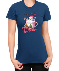Дамска Коледна тениска Have A Cup Of Cheer