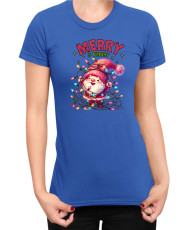 Дамска Коледна тениска Merry Bright