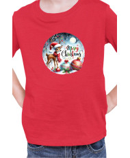 Детска Коледна Тениска Christmas Ornament 18 Коледно Украшение