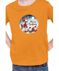 Детска Коледна Тениска Christmas Ornament 18 Коледно Украшение