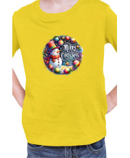 Детска Коледна Тениска Christmas Ornament 21 Коледно Украшение