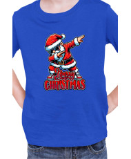Детска Коледна Тениска Dabbing Santa Merry Christmas Танцуващ Дядо Коледа