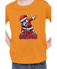 Детска Коледна Тениска Dabbing Santa Merry Christmas Танцуващ Дядо Коледа