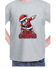 Детска Коледна Тениска Dabbing Santa Merry Christmas Танцуващ Дядо Коледа
