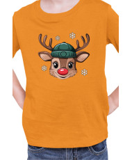 Детска Коледна Тениска Deer Boy Коледен Елен