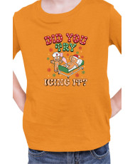 Детска Коледна Тениска Gingerbread Icing Джинджифилово Хлебче