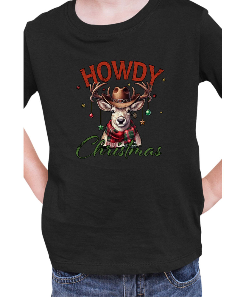 Детска Коледна Тениска Howdy Christmas