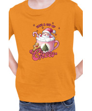 Детска Коледна Тениска Have A Cup Of Cheer