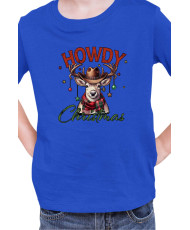 Детска Коледна Тениска Howdy Christmas