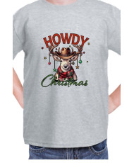 Детска Коледна Тениска Howdy Christmas
