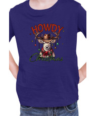 Детска Коледна Тениска Howdy Christmas
