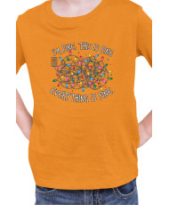 Детска Коледна Тениска I Am Fine This Is Fine