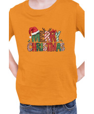 Детска Коледна Тениска Merry Christmas Retro Ретро Коледа