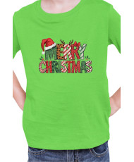 Детска Коледна Тениска Merry Christmas Retro Ретро Коледа