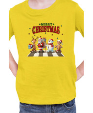 Детска Коледна Тениска Merry Christmas Весела Коледа
