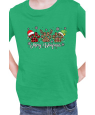 Детска Коледна Тениска Merry Woofmas 01 Весела Коледа Кученца