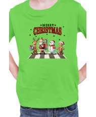 Детска Коледна Тениска Merry Christmas Весела Коледа