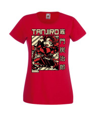 Дамска Тениска Anime Manga Demon Slayer Tanjiro Kamado 03