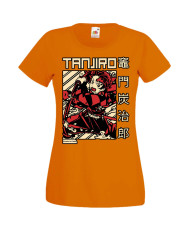 Дамска Тениска Anime Manga Demon Slayer Tanjiro Kamado 03