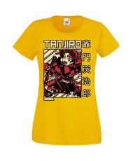 Дамска Тениска Anime Manga Demon Slayer Tanjiro Kamado 03